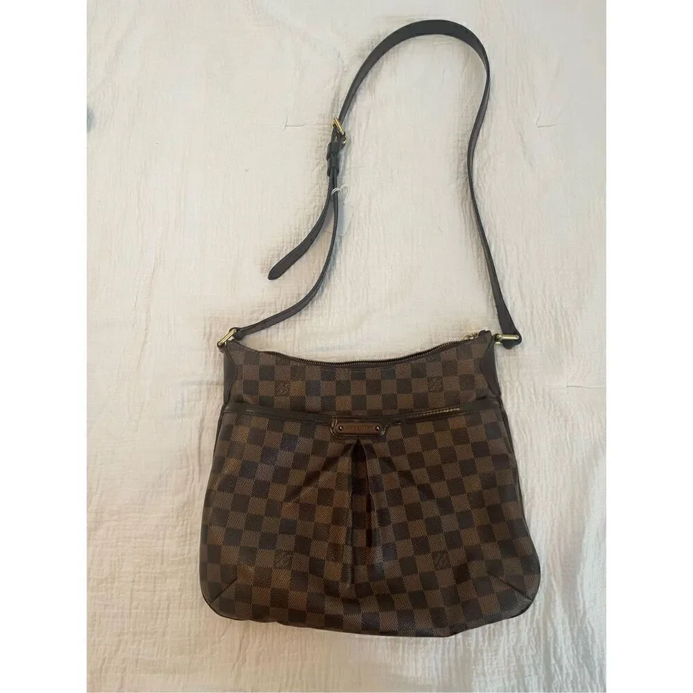 Louis Vuitton Bloomsbury Messenger Bag In Brown Damier Canvas Rare and Retired